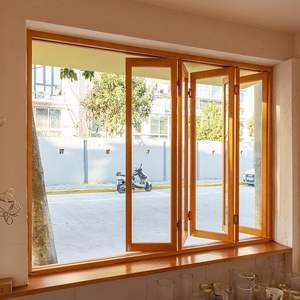 High-Ventilation Folding Windows - Adjustable 180-Degree Opening