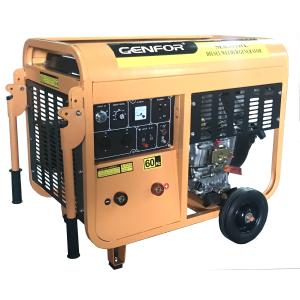 200A 6KW Welding Portable Welder Generator 1.5 - 4.0mm Electronic Diameter