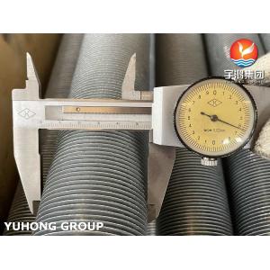 Carbon Steel Fin Tube , Extruded Type , ASTM A179 with Aluminum 6063 , Air