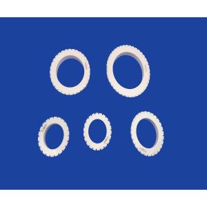 High Temperature Resistant Ceramic Washer / Spacer Size Customized Non