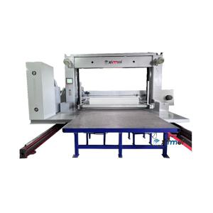 C517 Horizontal Reciprocating linear guide motion band knife long foam block