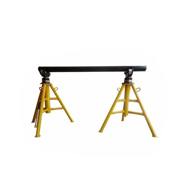 Buy Cable Drum Stand / Wire Reel Stands Mechanical Cable Drum Jacks Screw Types at wholesale prices