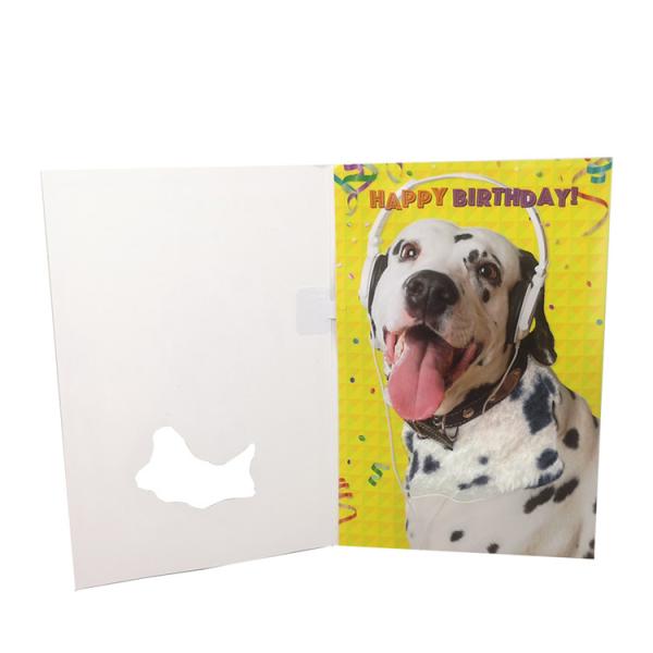 Buy Eco Friendly Creative Singing Christmas Cards With Voice Vandal Proof at wholesale prices