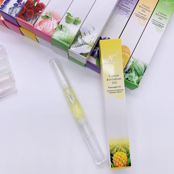 Private Label Fruity Smell Nails Moist Cuticle Revitalizer Oil 15 Styles Soften Brush Nail Care Private Label Cuticle Oil Pen