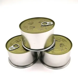 Quality Customed Printing and Customed Logo Sealing Machine Food Tin Can for sale