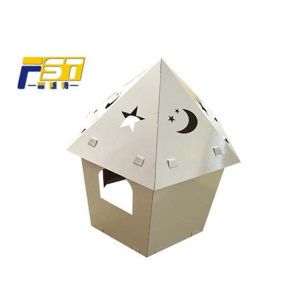 Various Styles Children'S Playhouse Cardboard Furniture Sturdy Load - Bearing Capacity