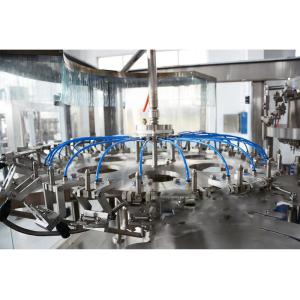 Plastic Screw Cap 3 in 1 Monoblock Soft Drink Bottling Machine