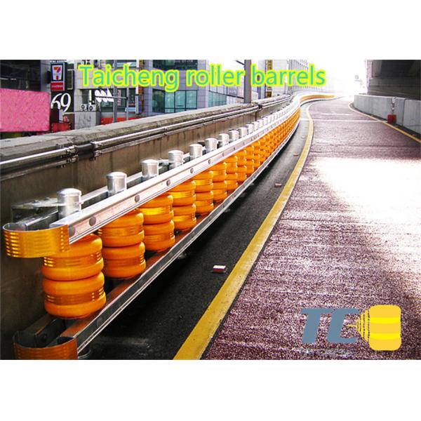 Buy 50m Polyurethane Safety Highway Roller Crash Barrier Guardrail System at wholesale prices
