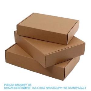 16.7 X 13 X 2.5 Inch Laptop Shipping Box Secure Mailer Box Kraft Mailing Boxes