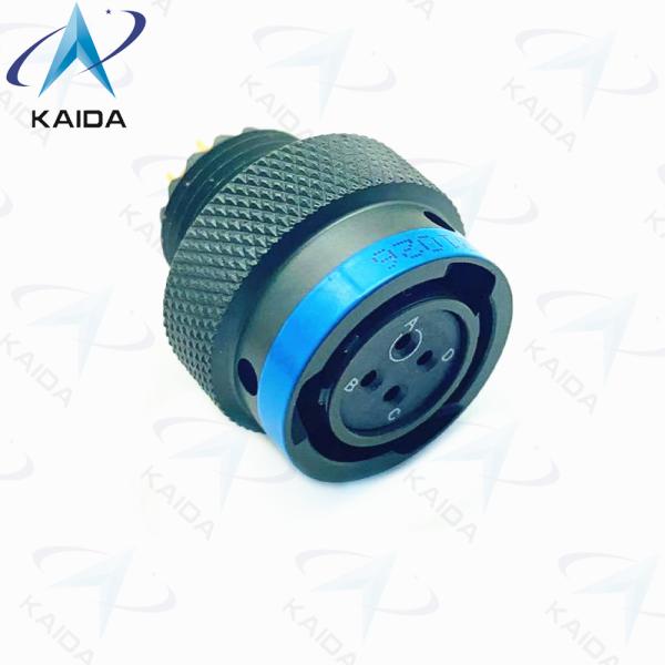 7.5A Mil Dtl 38999 Series Ii 4 Female Pins Olive Green Cadmium D38999 Series 2