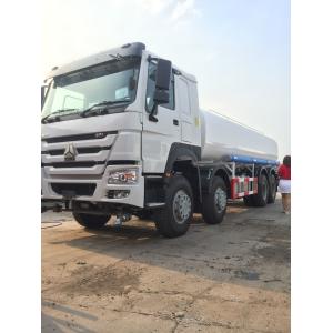 HOWO 8 X 4 12 Wheel Water Sprinkler In Good Condition Stainless Steel Material