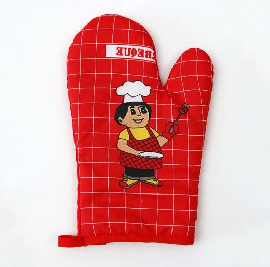 Buy 2017 ODM/OEM Promotional customized professional cotton cooking oven gloves at wholesale prices