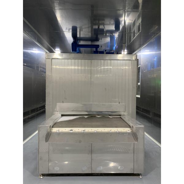 Stainless Steel IQF Tunnel Freezer Customized Individual Quick Freezing Equipment