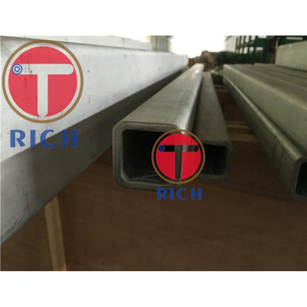 Seamless Stainless Steel Square Tube 2000-12000mm 304 316 Material