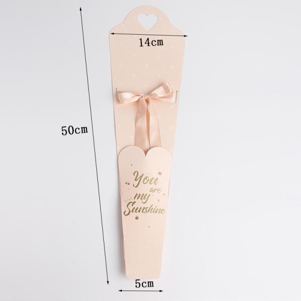 Customized Acrylic Luxury Colorful Single Portable Mama Flower Gift Box for Mother's Day