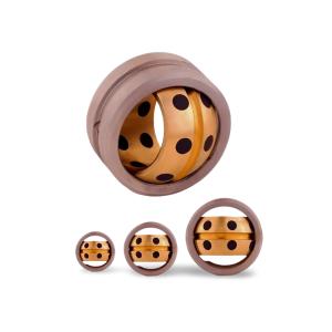 High-Performance Plugged Graphite Oscillating Spherical Plain Bearing SOBS