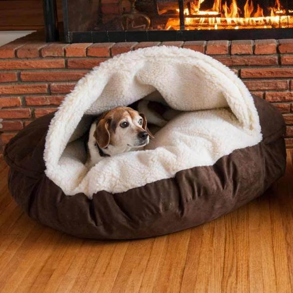 dog igloo cave bed