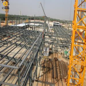 Quality Steel Frame Building Construction 30x50m with Aluminum Sliding Doors for sale