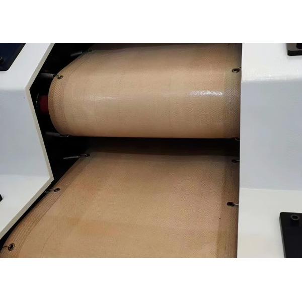 PTFE Coated Glass Fiber Conveyor Belts With Button