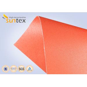 Grey Thermal Fireproof Silicone Rubber Coated Fiberglass Cloth Insulating Heat