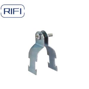 Quality 1/4“-4”Electrical Galvanizing Metal Support Pipe Clamp With Carriage Bolt for sale