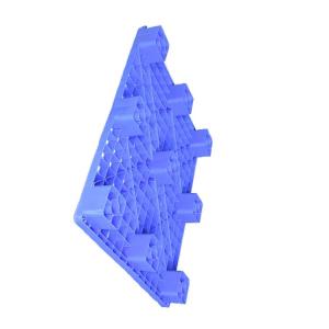 Stackable Static Load 2T Blue Plastic Pallets For Warehouse 120*100cm