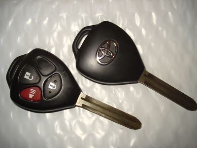 Buy auto remote toyota replacement keys with high impact resistance at wholesale prices