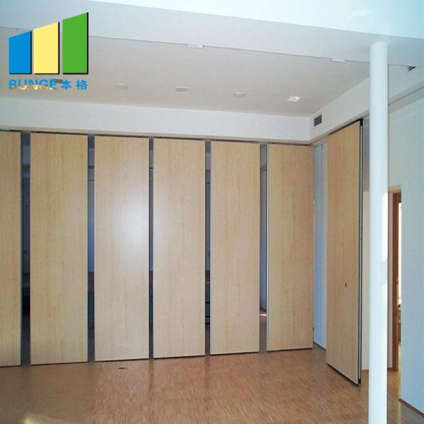 Interior Temporary Folding Partition Walls Removable Foldable Wall Divider Sliding Dining Hall Partition For Exhibition