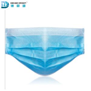Elastic Earloop EN14683 Civil Protective Face Mask Respirator