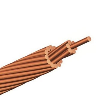 Buy Muliti Cores Hard Drawn Bare Copper Conductor Underground / Overhead at wholesale prices