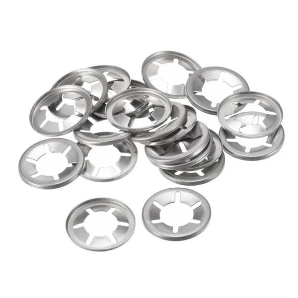 Buy Mechanical Dimensions Spring Steel Internal Tooth Starlock Washer Quick Lock Fixing at wholesale prices