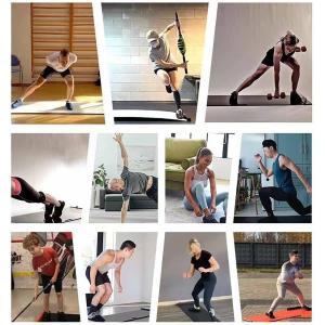 Soothing Physiotherapy Rehabilitation Equipment Slide Board Exercise Mat