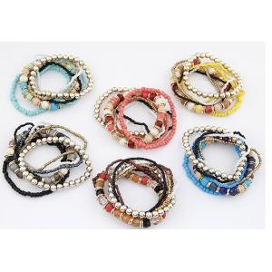 Mulit layer beaded bracelet