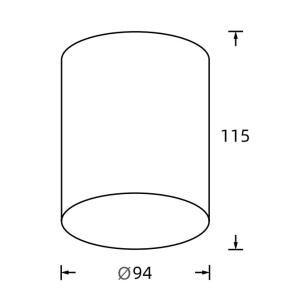 SR140NML SR141NML SR142NML 10W20W30W series surface mounted downlight new