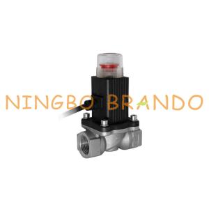 Normally Open Emergency Gas Shut Off Solenoid Valve 9V 12V DC 1 1/2 3/4 Inch