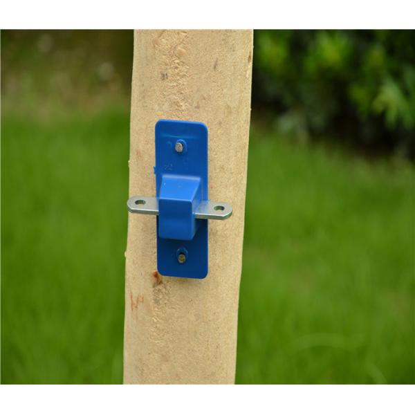 Galvanized Hole 8mm PP Gate Break Post Insulator For Tape