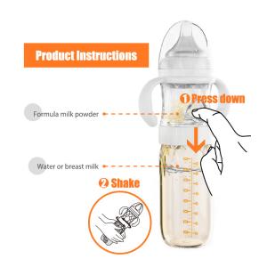Custom Formula Dispenser Bottle Electric Convenient Multifunction Baby Bottle