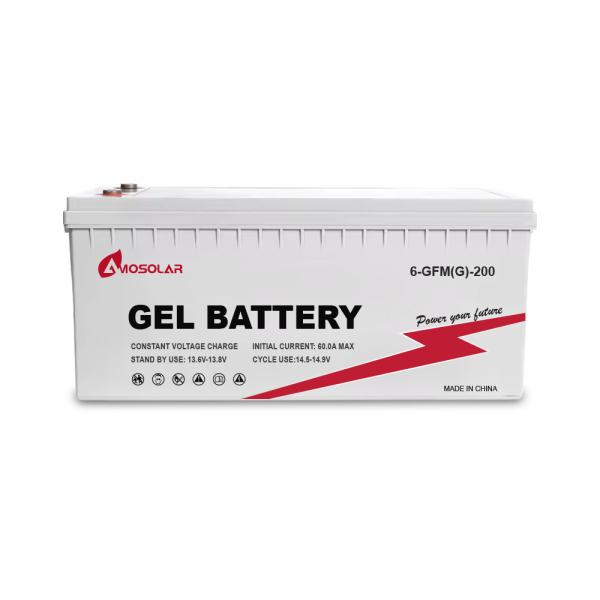 12V 100Ah 200Ah 250Ah 10 Hours Chargeable Solar Gel Battery for 5Kw 10Kw Solar