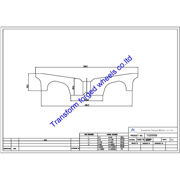 Buy 20 inch forged center disk blanks or forging central disc spoke blanks and machining central blanks at wholesale prices