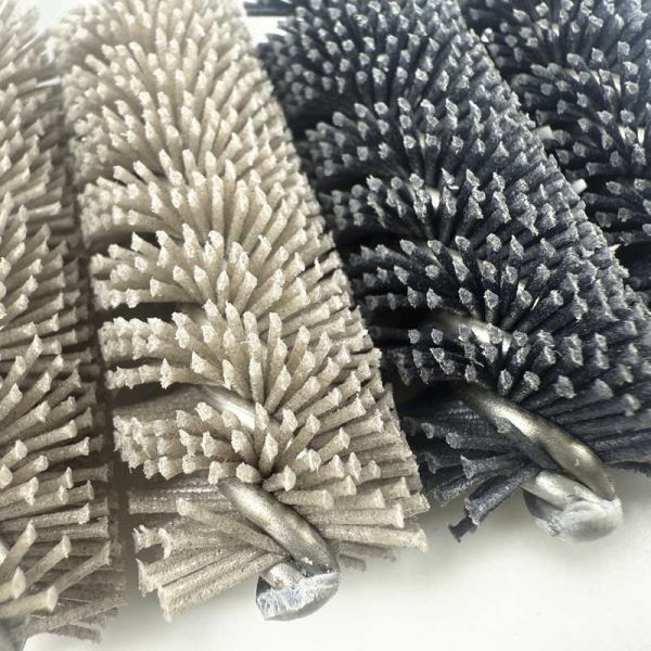Custom Size Nylon/Abrasive Wire Twisted Brush – Tube Cleaning & Deburring