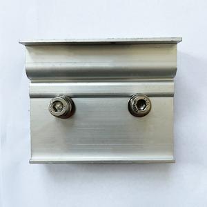 Polished Stainless Steel Solar Panel Mounting Clamps For Metal Roof Rustproof