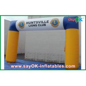Waterproof Two Foot Inflatable Entrance Arch Custom Advertising Inflatables
