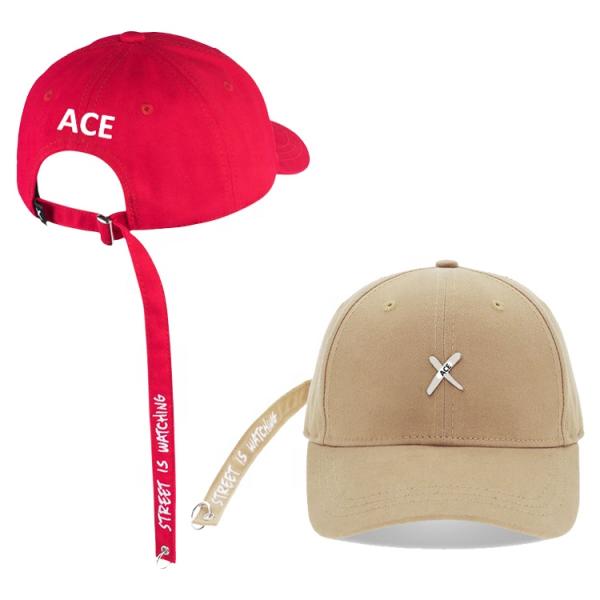 100% cotton women sports caps embroidery baseball caps long strap