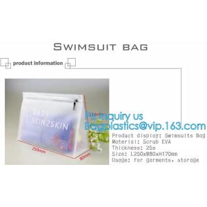 k slider bags for pencils pens, PVC Cosmetic Packaging Bags with Slide Zipper,