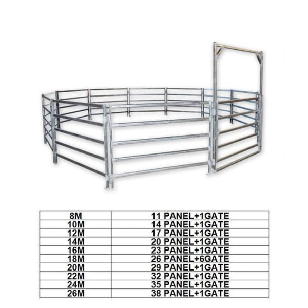 Portable Horse Pens For Sale 40x40 6 Oval Rails. Locking Pins. , Victoria , Cattle