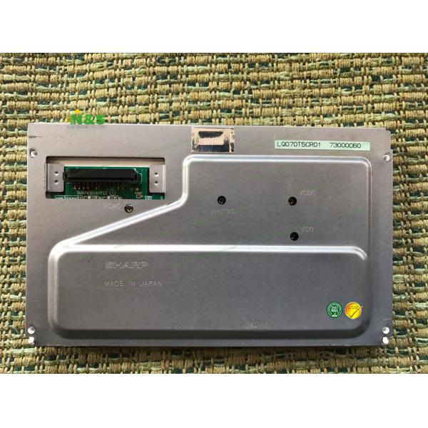 Buy 7" LCM Sharp Lcd Display Module , Sharp Commercial Displays LQ070T5CR01 For Automotive Display at wholesale prices