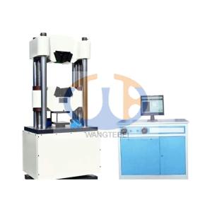 Clip On Extensometer Hydraulic Tensile Testing Machine Adopting Remote