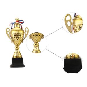 Bowl Shape Metal Trophy Cup , Company Celebration Custom Trophy Awards