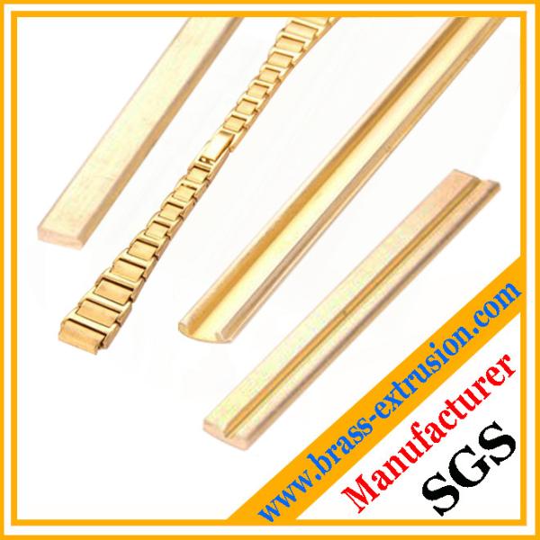 Buy Extruded brass profiles sections of watch belt at wholesale prices