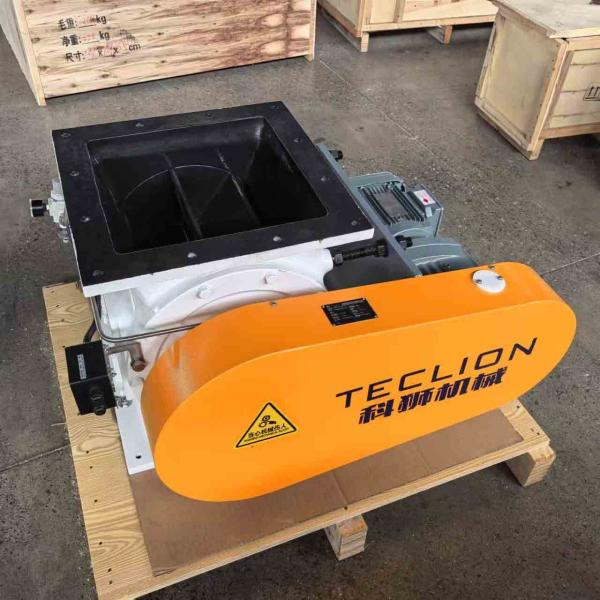 Cast iron material square mouth discharge dust removal rotary valve